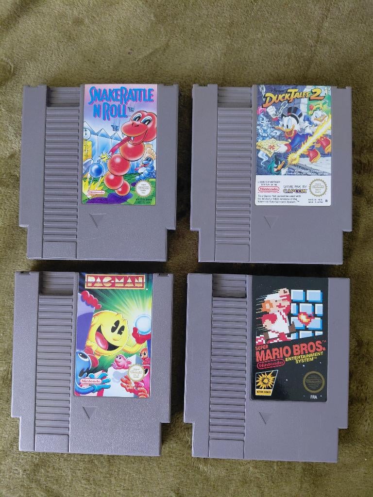 Nintendo Nes (4 Times The Power) PAL, 2 spelers, Eén computer, Ophalen of Verzenden, Zo goed als nieuw