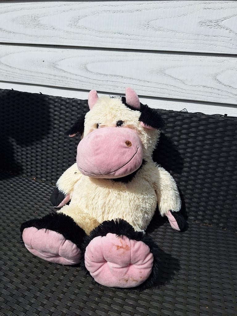 Koe knuffel, Kinderen en Baby's, Speelgoed | Knuffels en Pluche, Verzenden