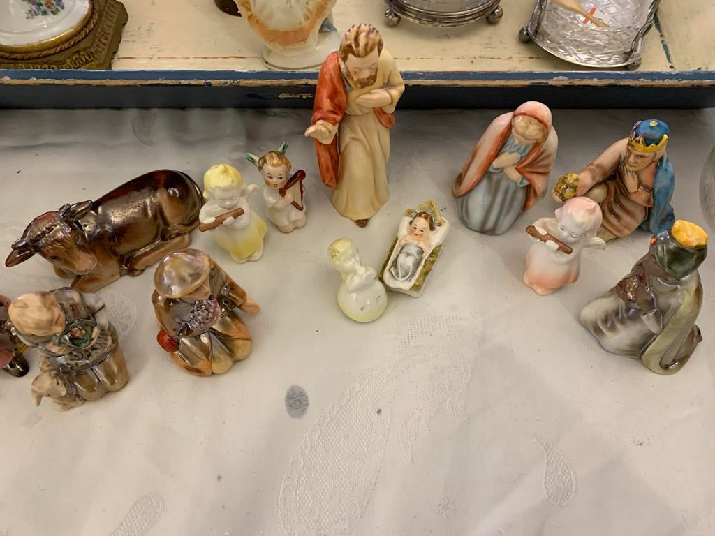 #kerst kerststal goebel duitsland bijzondere uitvoering, Diversen, Kerst, Zo goed als nieuw, Ophalen of Verzenden