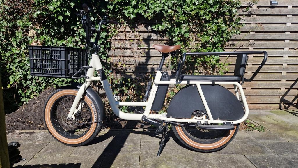 Brinckers longtail fiets, zo goed als nieuw!, Fietsen en Brommers, Elektrische fietsen, Ophalen, Zo goed als nieuw, Brinckers