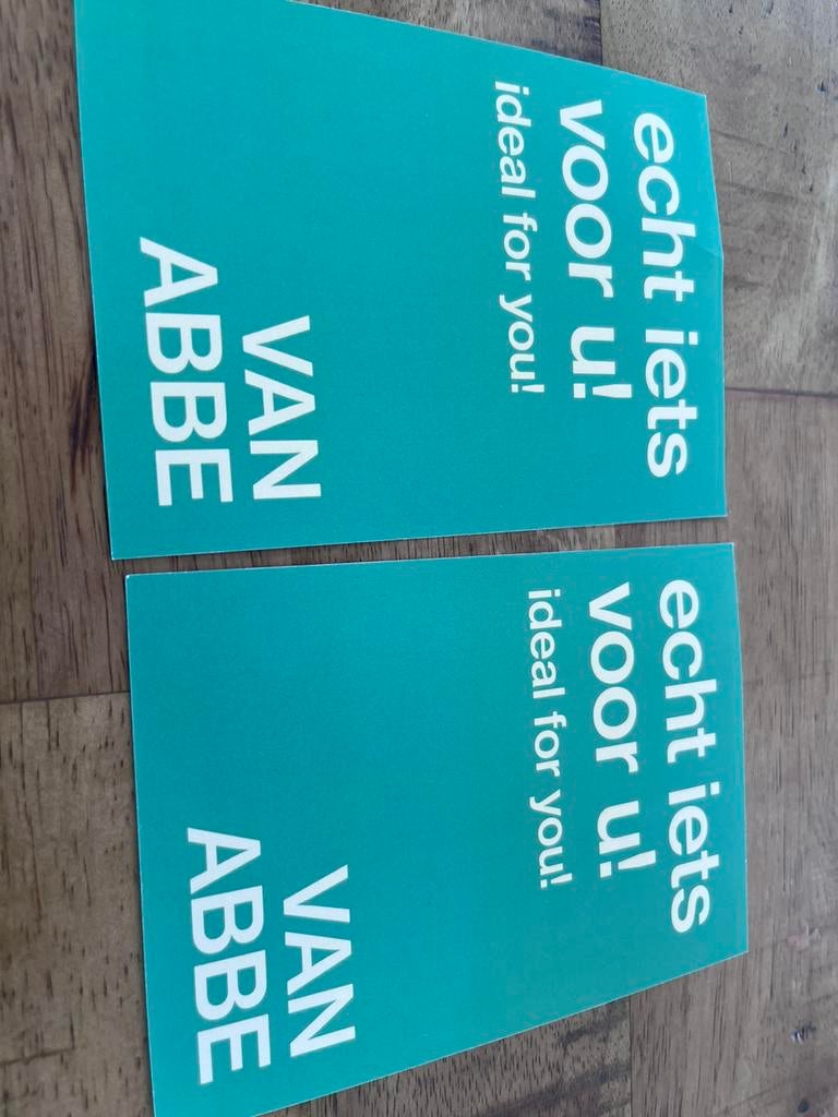 2 kaartjes van abbe museum, Twee personen, Ticket of Toegangskaart