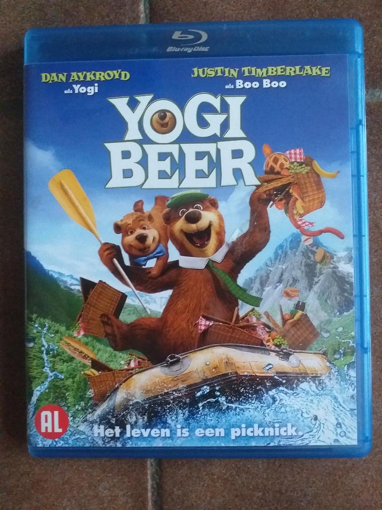Yogi Beer Bluray, Ophalen of Verzenden, Zo goed als nieuw, Tekenfilms en Animatie