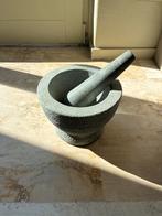 Stenen vijzel met stamper, Ophalen of Verzenden, Zo goed als nieuw