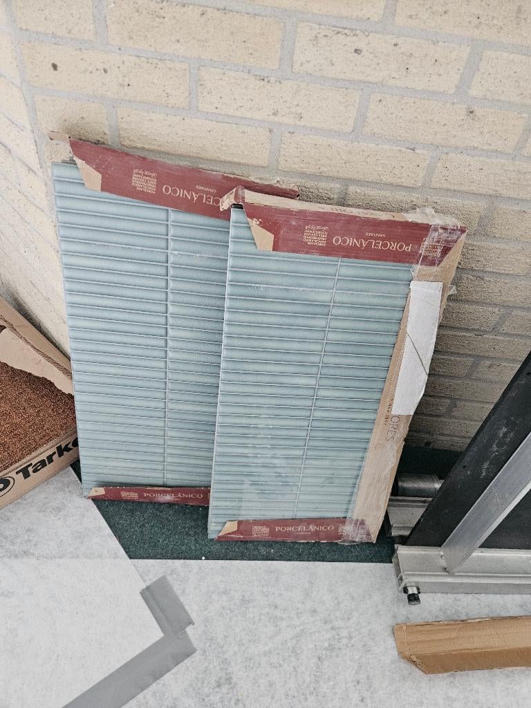 Wandtegel lingot, Doe-het-zelf en Verbouw, Tegels, Ophalen, 60 cm of meer, Nieuw, Minder dan 5 m²