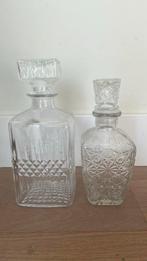 Karaffen 2x glas cognac wiskey, Ophalen of Verzenden