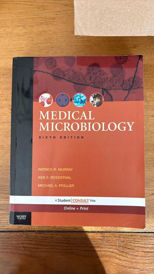 Medical Microbiology 6e : With Student Consult Online Access, Boeken, Studieboeken en Cursussen, Gelezen, WO, Beta, Ophalen of Verzenden