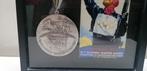 Medaille van de Olympische winterspelen 1936 ww2, Ophalen of Verzenden, Overige materialen