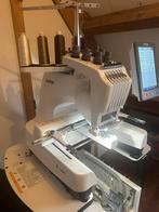 Borduurmachine BROTHER PR680W - PR680 W - zeer weinig steken, Hobby en Vrije tijd, Ophalen, Zo goed als nieuw, Machineborduren