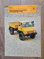 Unimog folder landbouw trekker tractor, Boeken, Catalogussen en Folders, Ophalen of Verzenden, Zo goed als nieuw