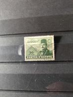 Egypte King Farouk zegel uit 1939, Ophalen of Verzenden, Gestempeld