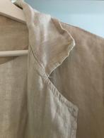 Kimono 100% Linnen, Hobby en Vrije tijd, Stoffen en Lappen, 120 cm of meer, Beige, Nieuw, Ophalen of Verzenden