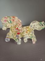 Epoxyhars Paardje met Bloemen, Ophalen of Verzenden