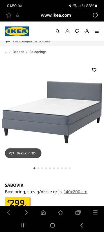 Boxspring 140200 cm