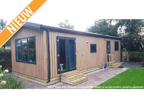 Chalet te koop aan het water Friesland, Caravans en Kamperen, Stacaravans