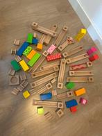 Houten Knikkerbaan met knikkers, Ophalen, Gebruikt, Overige merken