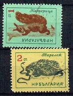 Bulgarije 1963 Dieren Konijn Egel, Postzegels en Munten, Verzenden, Gestempeld, Dier of Natuur