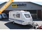 Hobby De luxe Easy 440 SF Voortent-Zakluifel-Mover, Caravans en Kamperen, Caravans, Overige typen, Hobby, Bedrijf, Treinzit