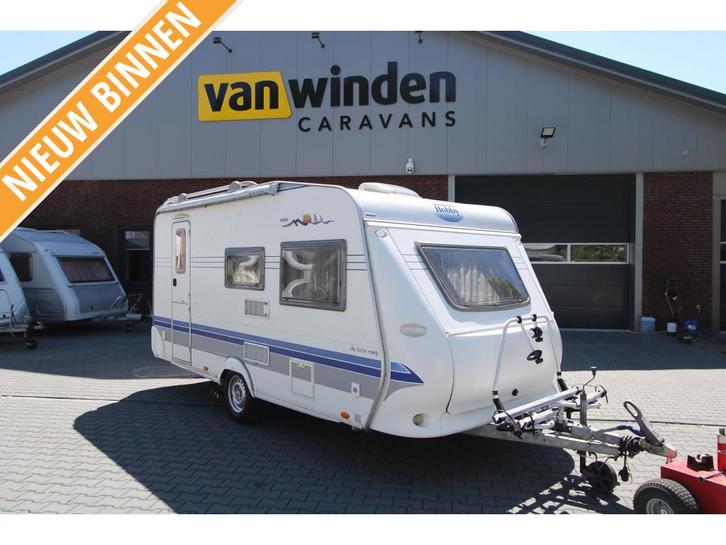 Hobby De luxe Easy 440 SF Voortent-Zakluifel-Mover, Caravans en Kamperen, Caravans, Bedrijf, tot en met 4, 1000 - 1250 kg, Treinzit