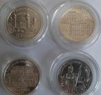 Oostenrijk  4 fraaie Zilveren 10 Euromunten Proof, Postzegels en Munten, Munten | Europa | Euromunten, Oostenrijk, Verzenden