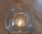 * Vintage Duralex vierkante schaal 21,5 cm *, Gebruikt, Verzenden, Overige stijlen, Glas