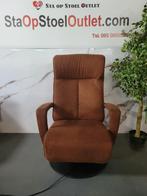 Staopstoel Prominent Stockholm Kaneelbruin, Huis en Inrichting, Fauteuils, Minder dan 75 cm, Ophalen of Verzenden, Zo goed als nieuw