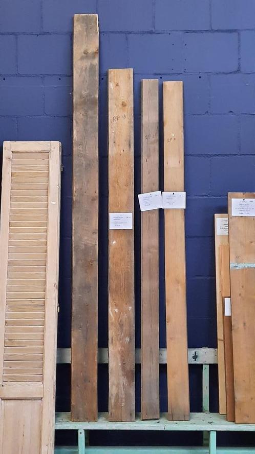 4x partij oude planken / oud dakbeschot, Doe-het-zelf en Verbouw, Hout en Planken, Gebruikt, Plank, Overige houtsoorten, Minder dan 25 mm