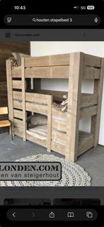 Houten Stapelbed - Stevig en Leuk!, Kinderen en Baby's, Kinderkamer | Stapelbedden en Hoogslapers, Ophalen of Verzenden, Gebruikt