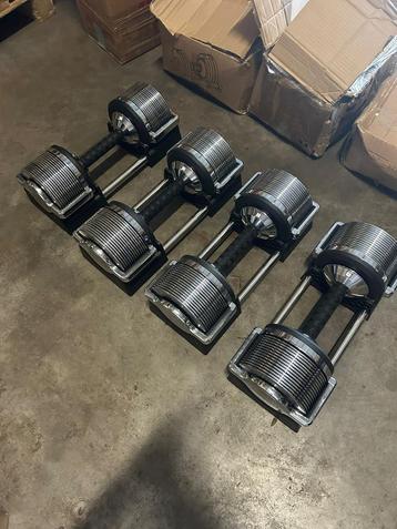 PUMPBELLS 32KG, verstelbare dumbbells. €180 per stuk! beschikbaar voor biedingen