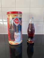 Coca Cola Blik en Vintage Flesje, Verzamelen, Ophalen of Verzenden, Gebruikt, Verpakking