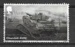 119-24 Engeland / Churchill AVRE, Verzenden, Gestempeld