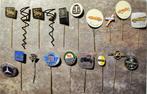 Speld/ Pin: Fiat - Fina - GM - Hudson - Jaguar - Koni - Opel, Verzamelen, Speldjes, Pins en Buttons, Ophalen of Verzenden, Zo goed als nieuw