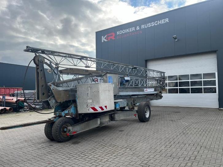 Bouwkraan - Vicario - 24 meter, Zakelijke goederen, Machines en Bouw | Kranen en Graafmachines, Kraan, Ophalen