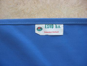 Vintage seventies windscherm Esvo 140 * 460 4 panelen izgst beschikbaar voor biedingen