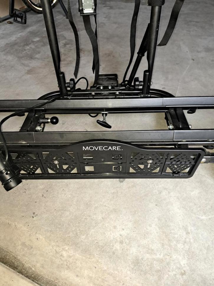 Movecare Compact 2 Fietsendrager - Trekhaak, Auto diversen, Fietsendragers, Gebruikt, Trekhaakdrager, 2 fietsen, Elektrische fiets