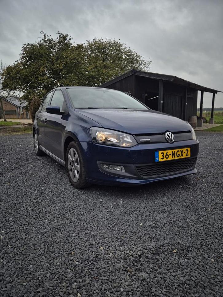 Volkswagen Polo 1.2 TDI 75PK 5D Bluemotion 2010 Blauw, Auto's, Volkswagen, Particulier, Polo, Diesel, A, Hatchback, Handgeschakeld