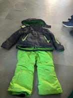 Ski pak compleet mt 86 - 92 groen grijs, Ophalen, Gedragen