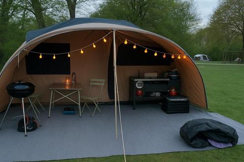 Cabanon Chamonix de luxe vouwwagen uit 2022, Caravans en Kamperen, Vouwwagens, Cabanon, meer dan 6, Beige, Aanwezig, Ophalen