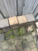 Koppel stones geel/zwart genuanceerd 15x15, Tuin en Terras, Ophalen, Gebruikt, Beton, Klinkers