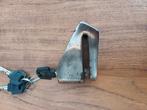 Xena schijfremslot,  super stevig, met 3 sleutels, Motoren, Accessoires | Sloten, Ophalen, Gebruikt