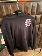 ASSC Stijl Hoodie - Zwart met Roze Logo - Maat M, Ophalen of Verzenden, Zo goed als nieuw, Maat 48/50 (M), Zwart