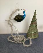 Prachtige nostalgische kerstversiering Pauw, Ophalen of Verzenden