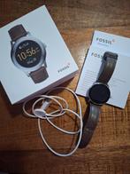 Fossil horloge zgan, Ophalen, Zo goed als nieuw, Leer, Overige merken