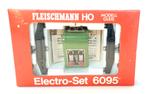 Fleischmann 6095 HO 1:87 1x Wissel aansturing met 2 Motoren!, Gelijkstroom, Fleischmann, Nieuw, Rails