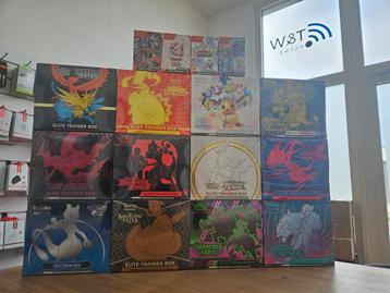 Pokemon elite trainer boxen / booster bundles beschikbaar voor biedingen