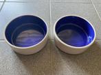 2x Keramische hondenvoer/waterbak 1 liter, Dieren en Toebehoren, Ophalen, Zo goed als nieuw
