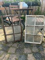 Stalraampjes van gietijzer, Doe-het-zelf en Verbouw, Glas en Ramen, Ophalen, Gebruikt, Minder dan 80 cm, 80 tot 120 cm