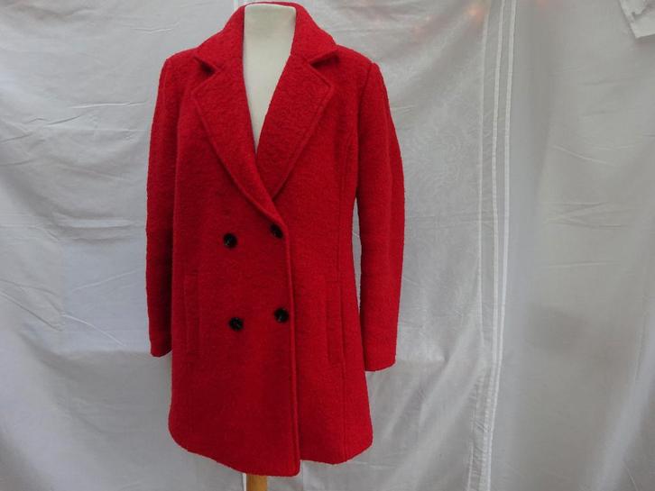 SORA rood gevoerde winterjas - maat 42, Kleding | Dames, Jassen | Winter, Nieuw, Maat 42/44 (L), Rood, Ophalen of Verzenden