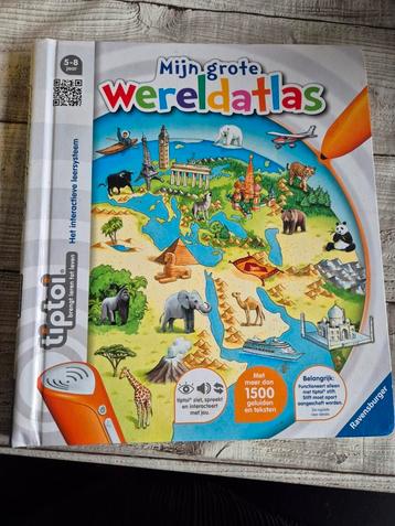 Tiptoi mijn grote wereldatlas beschikbaar voor biedingen