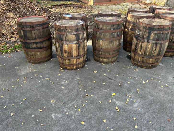 Whiskyvat / Regenton - Uniek en Sfeervol!, Tuin en Terras, Regentonnen, Gebruikt, Hout, 150 liter of meer, Ophalen