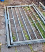 Gratis gehaald oude Kapotte metalen hekken, Ophalen of Verzenden, Zo goed als nieuw, IJzer, Sierhekwerk